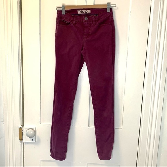 Tna Maroon Pants - Picture 1 of 5